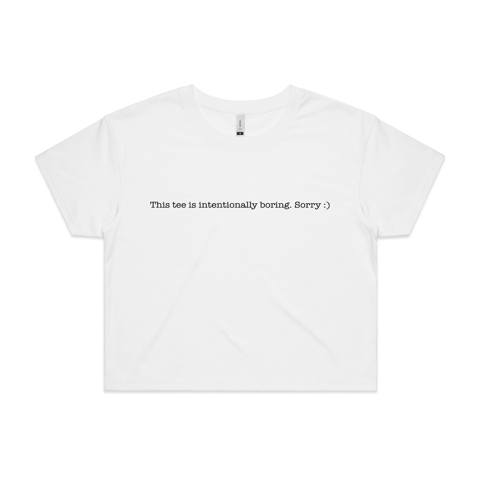 Intentionally Boring Tee