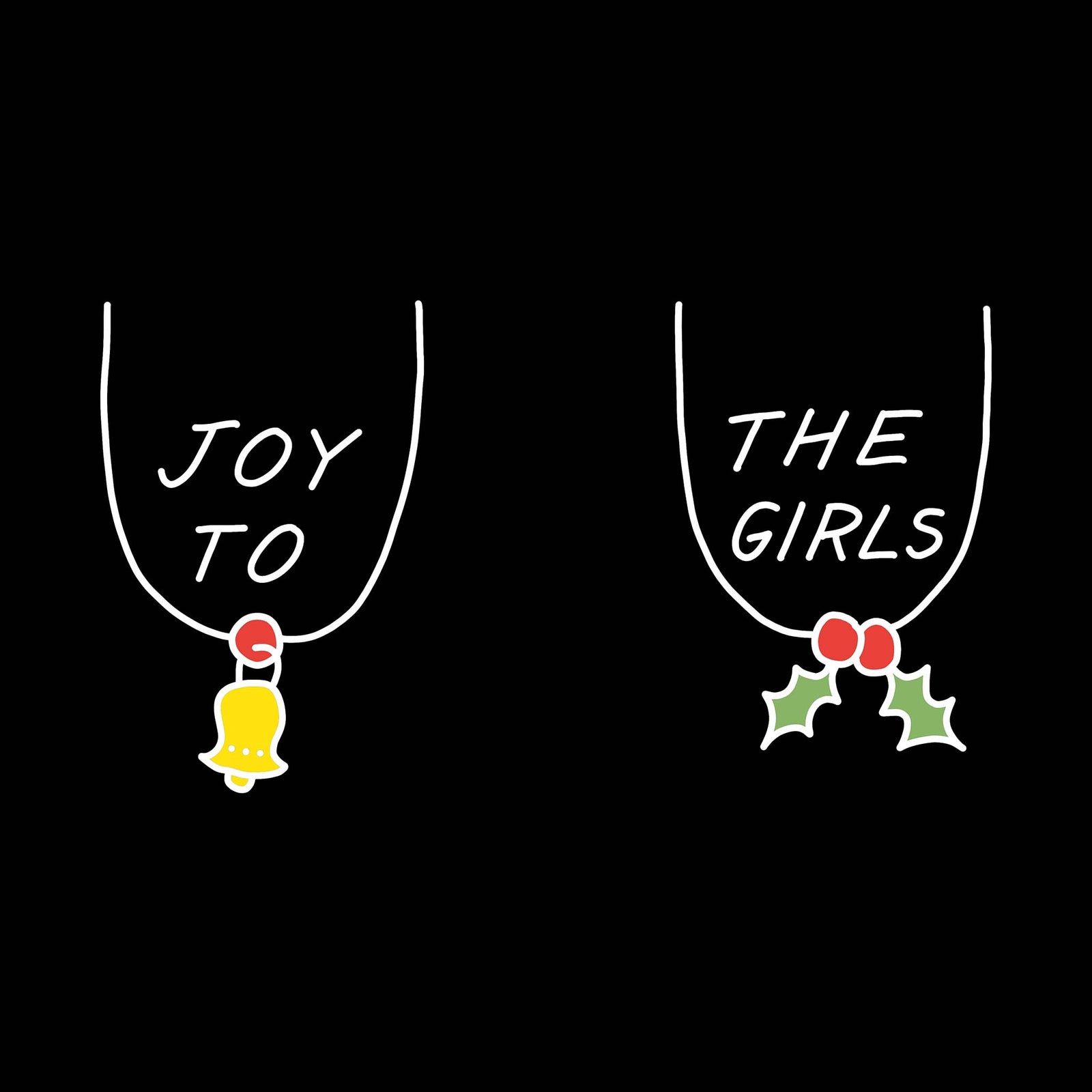 Joy To The Girls Jumper jumper by Lonely Kids Club