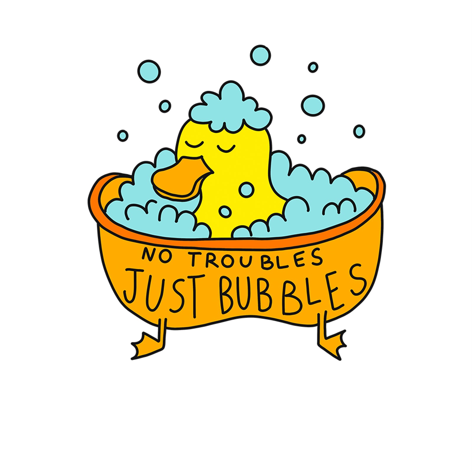 Just Bubbles Tote tote bag by Lonely Kids Club