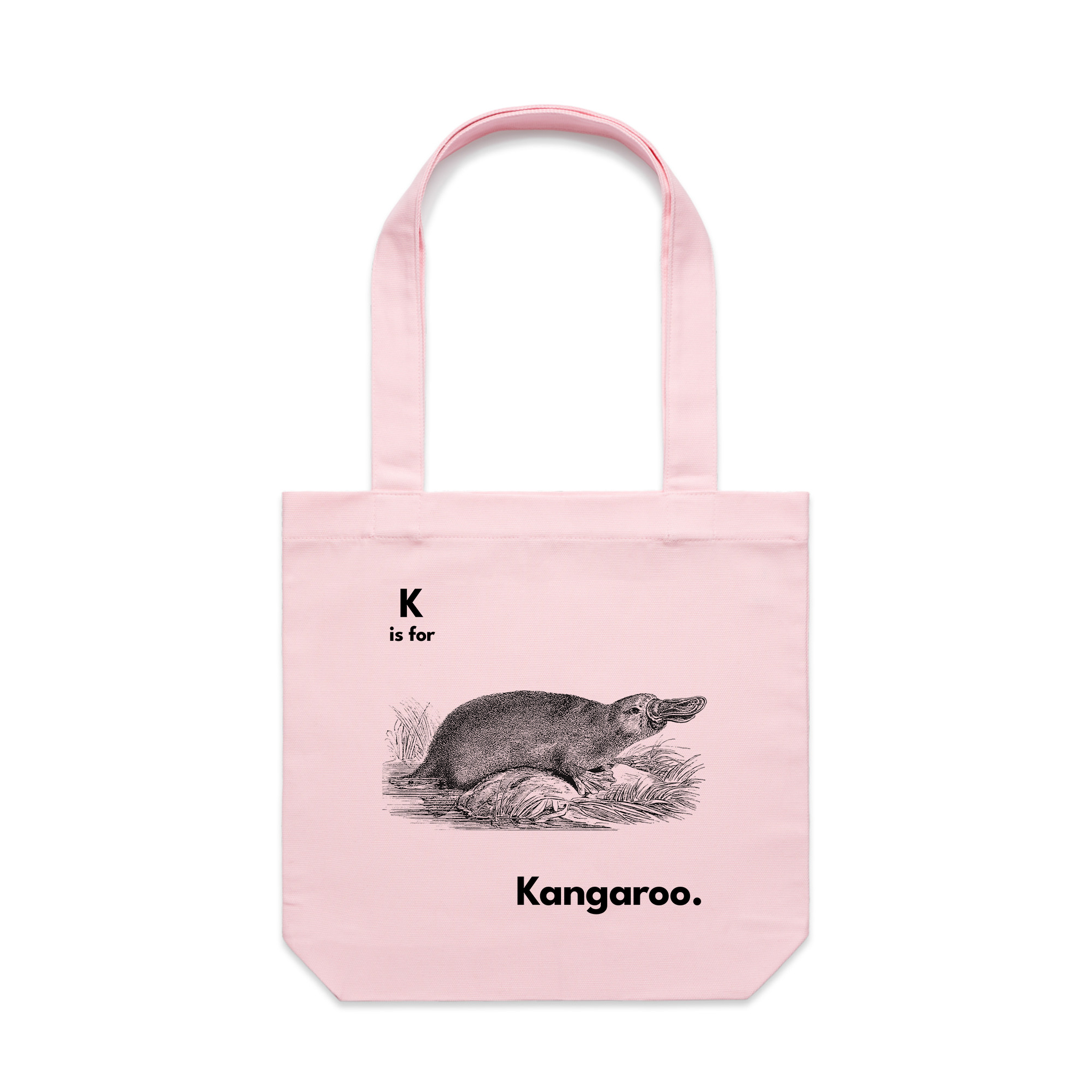K Is For Kangaroo Tote
