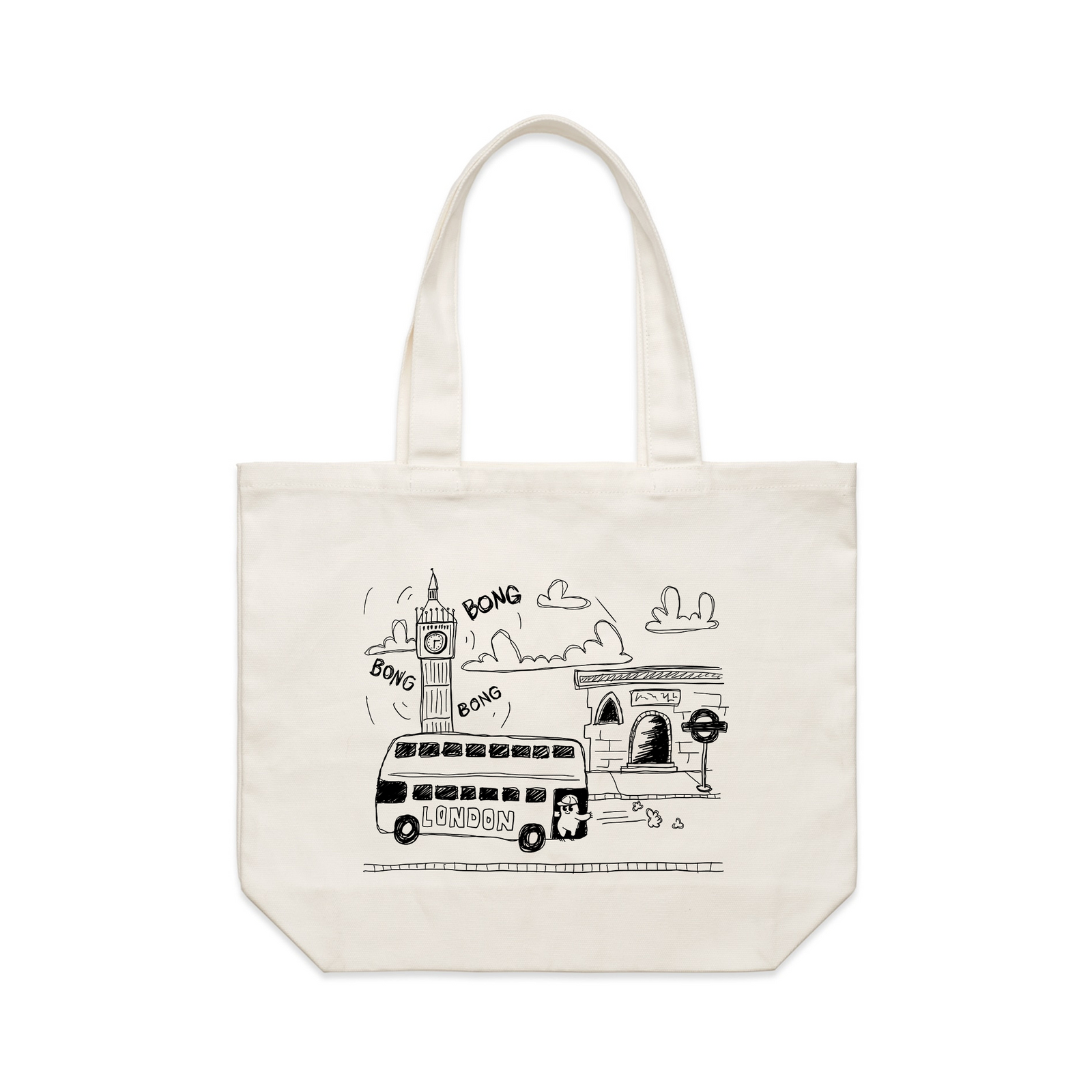 LKC In London Tote tote bag by Lonely Kids Club