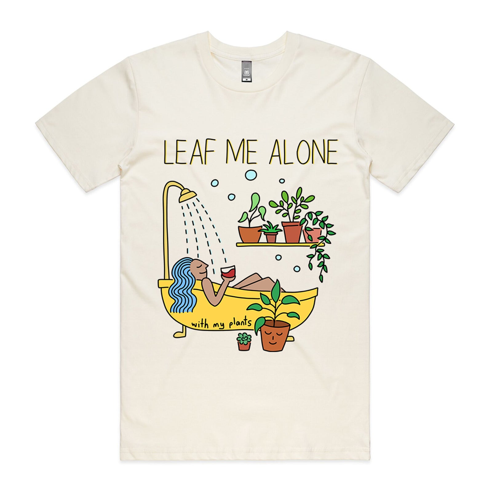 Leaf Me Alone t-shirt by Lonely Kids Club