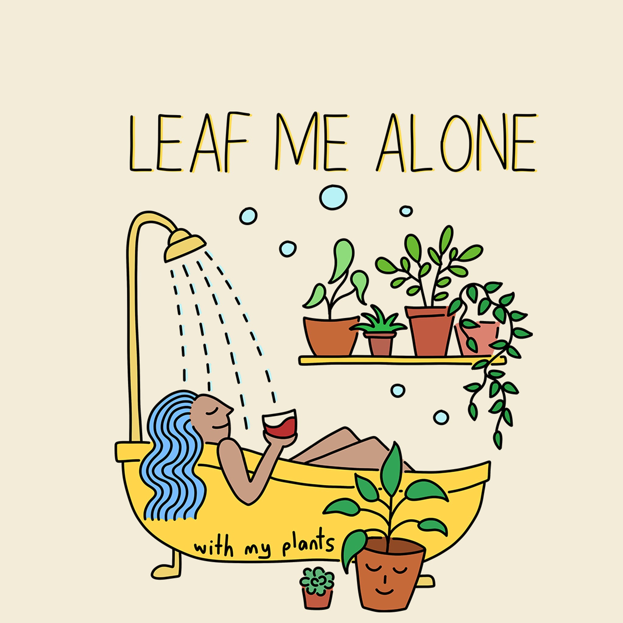 Leaf Me Alone Tee