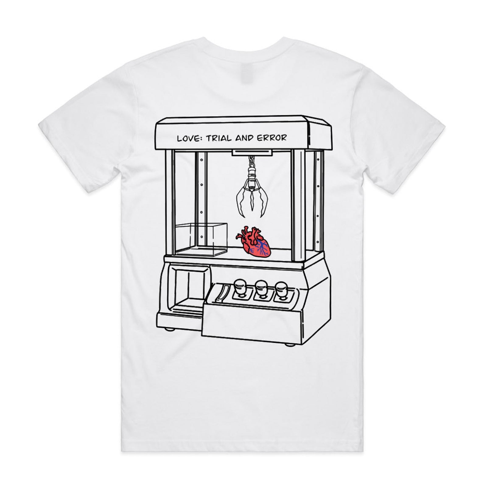 Love: Trial and Error t-shirt by Lonely Kids Club