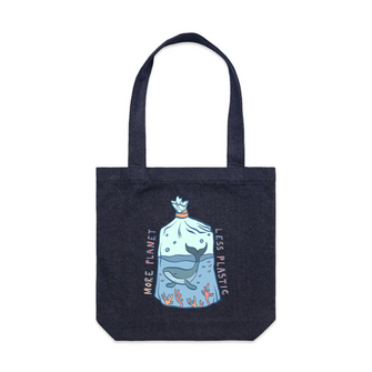 More Planet, Less Plastic Tote
