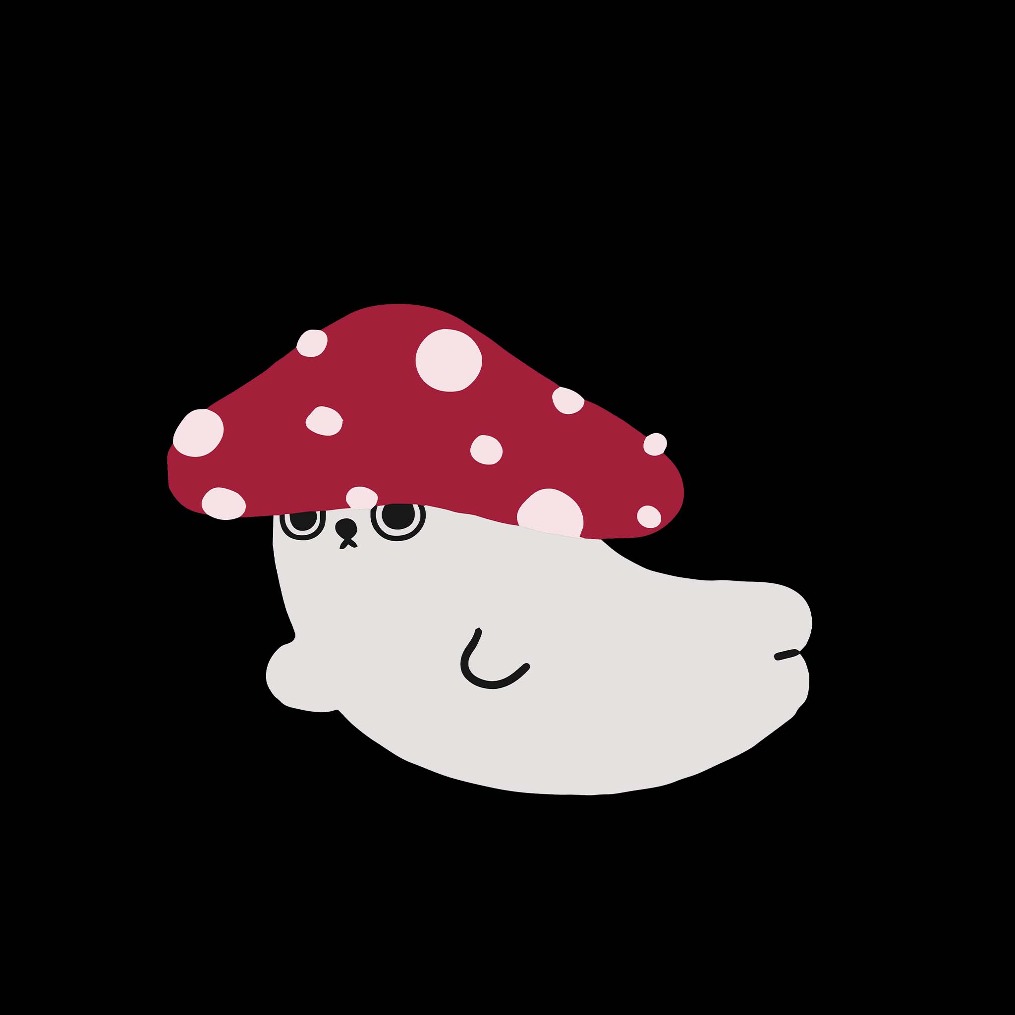 Mushroom Seal Shorts