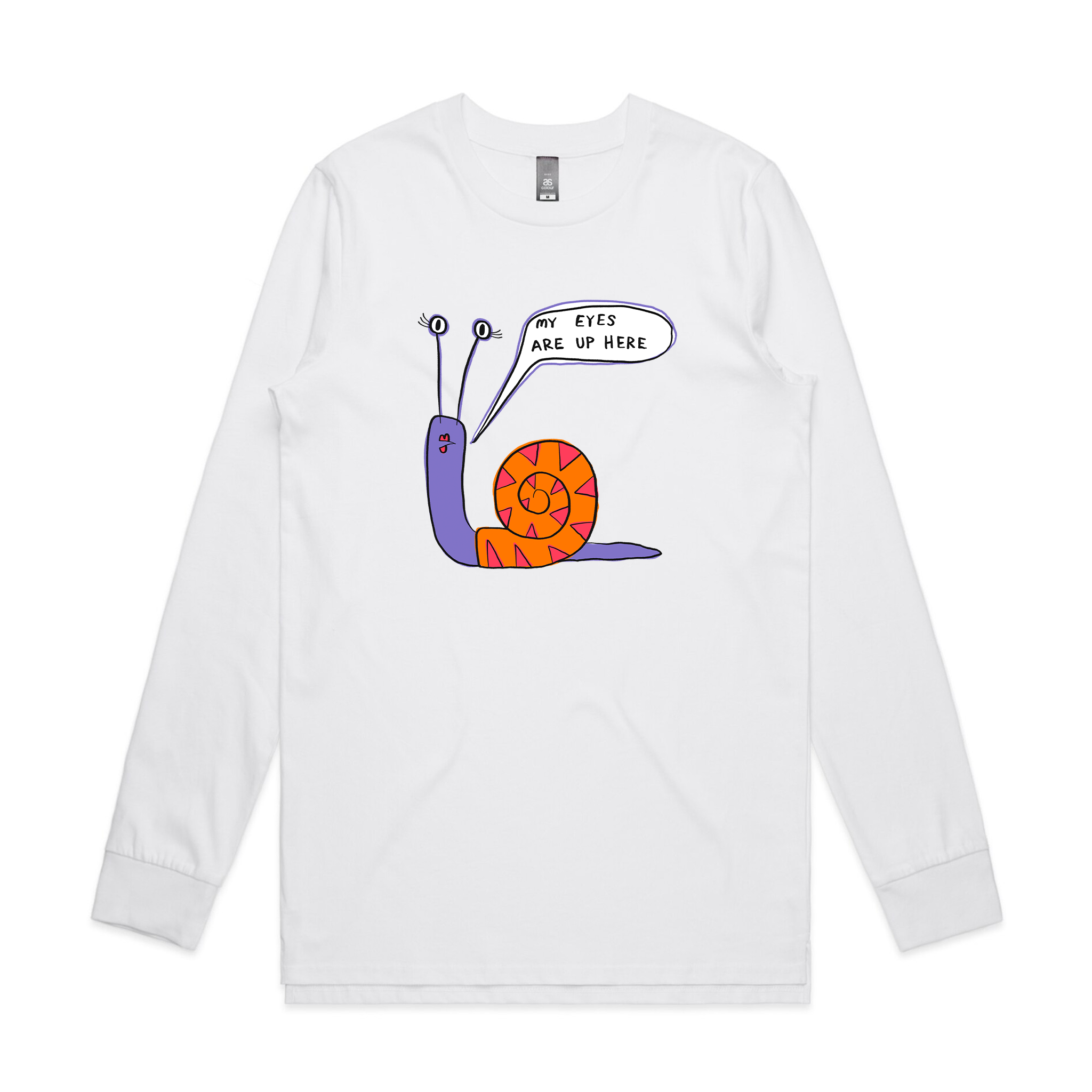 My Eyes Are Up Here Tee