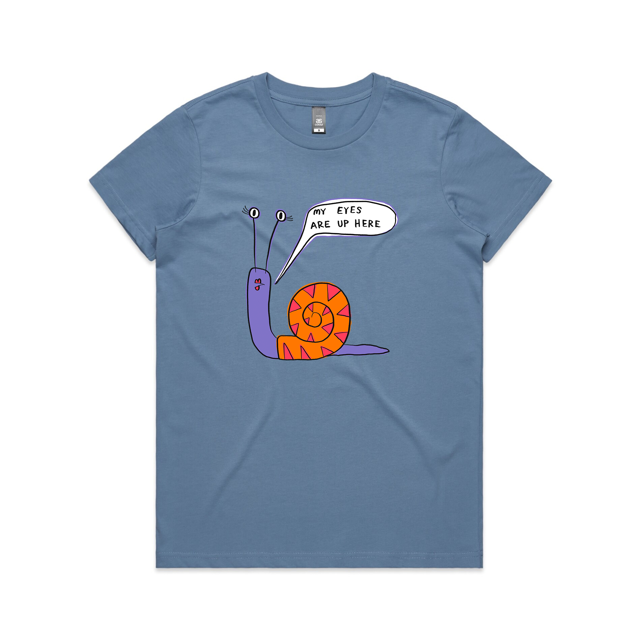 My Eyes Are Up Here Tee