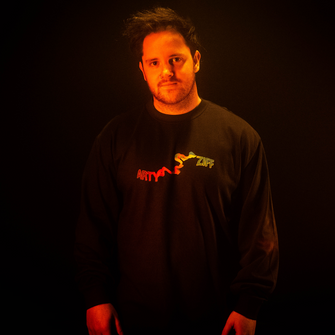 Arty Ziff Neon Wave Tee