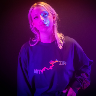 Arty Ziff Neon Wave Tee