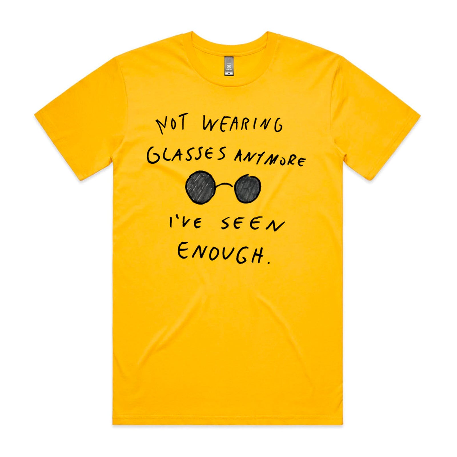 Not Wearing Glasses t-shirt by Lonely Kids Club