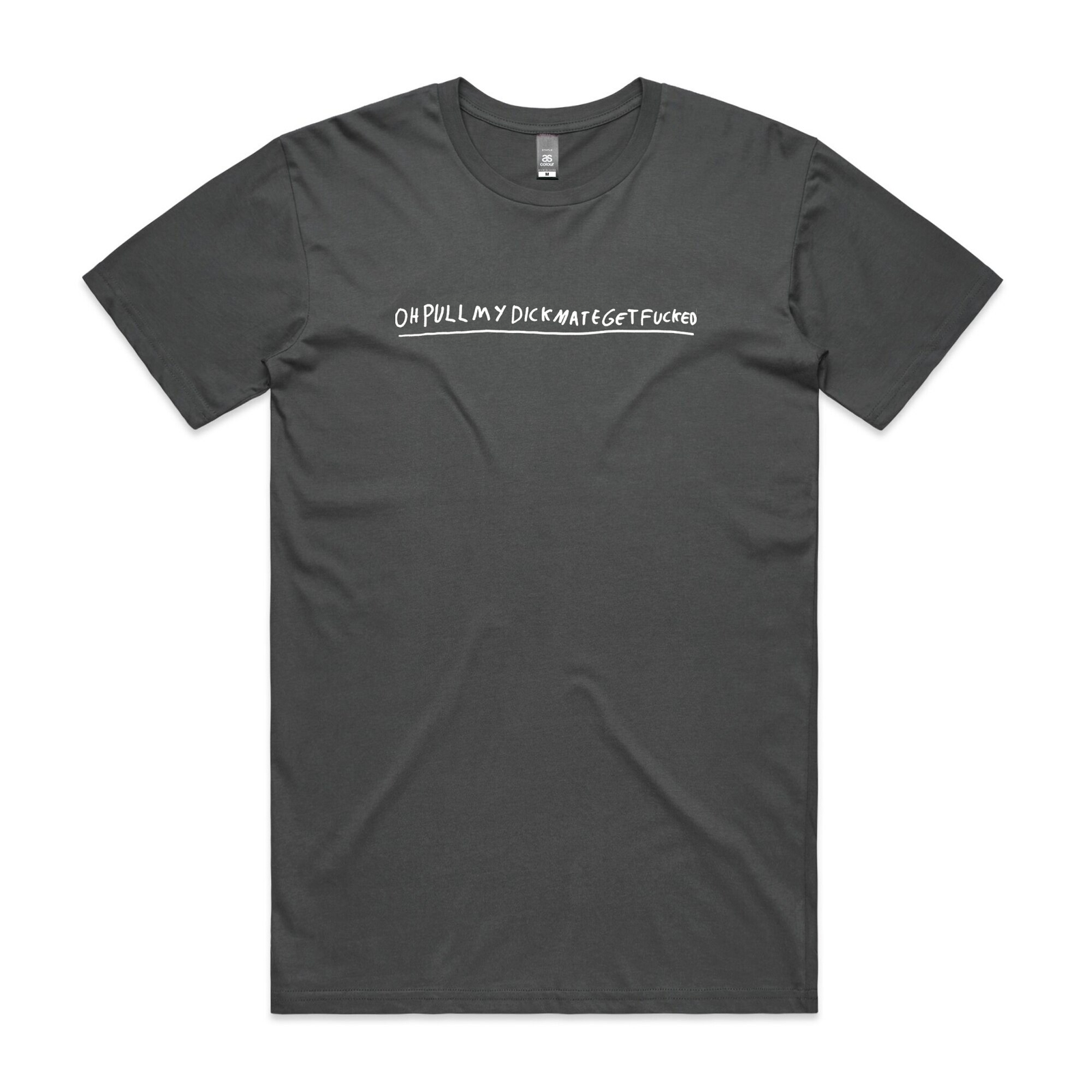 Faded Black unisex t-shirt with PMD graphic by Lonely Kids Club