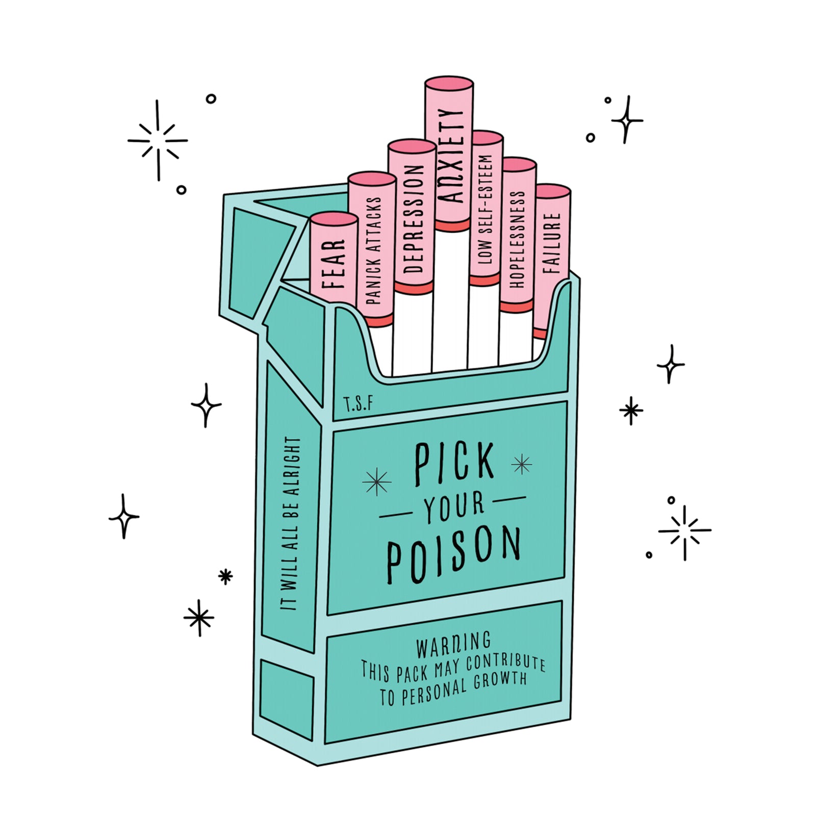 Pick Your Poison t-shirt by Lonely Kids Club