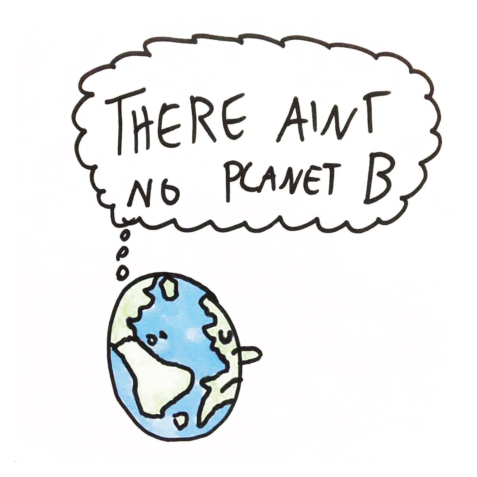 Planet B t-shirt by Lonely Kids Club