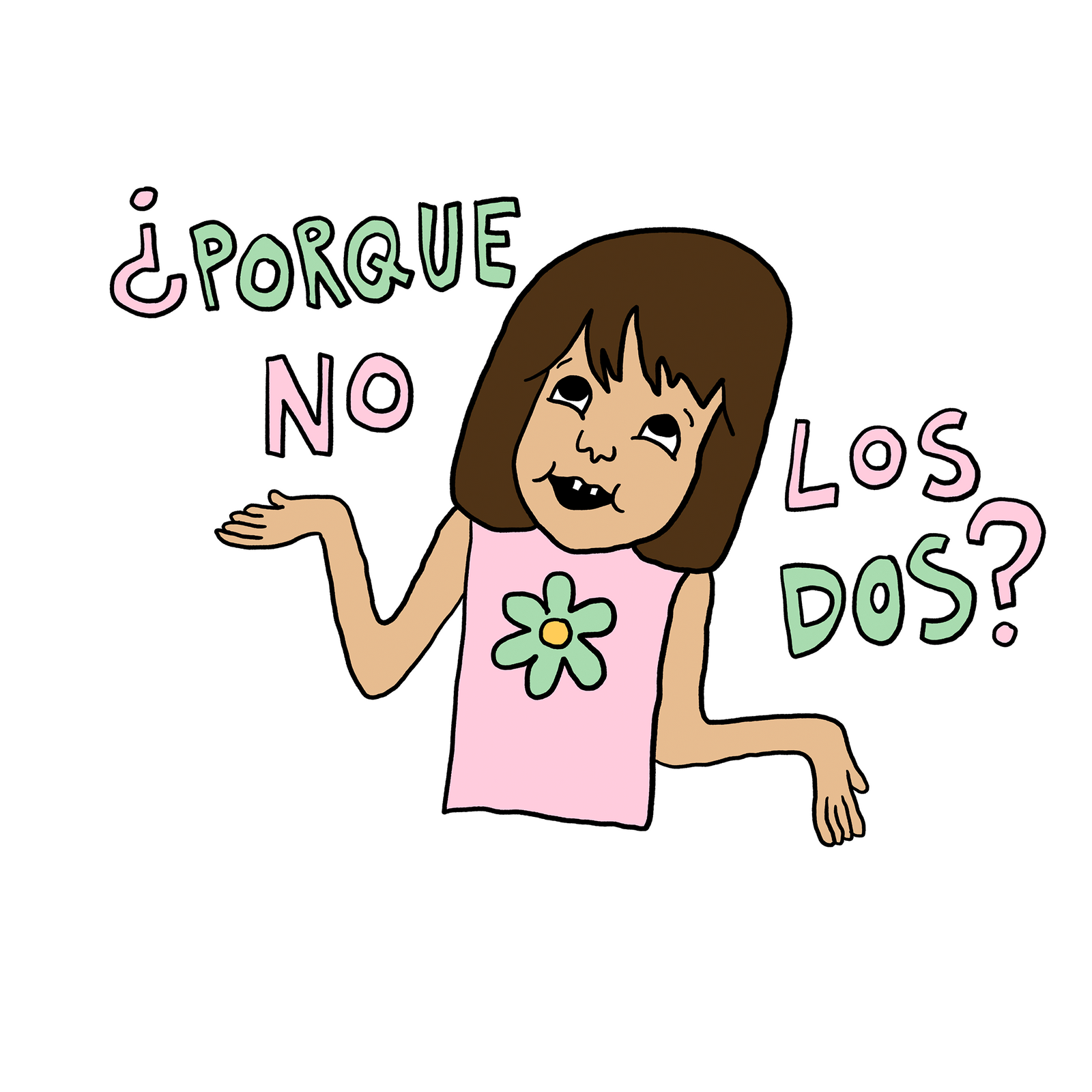 Porque No Los Dos Tote tote bag by Lonely Kids Club