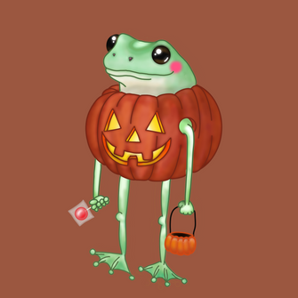 Pumpkin Froggy Tee