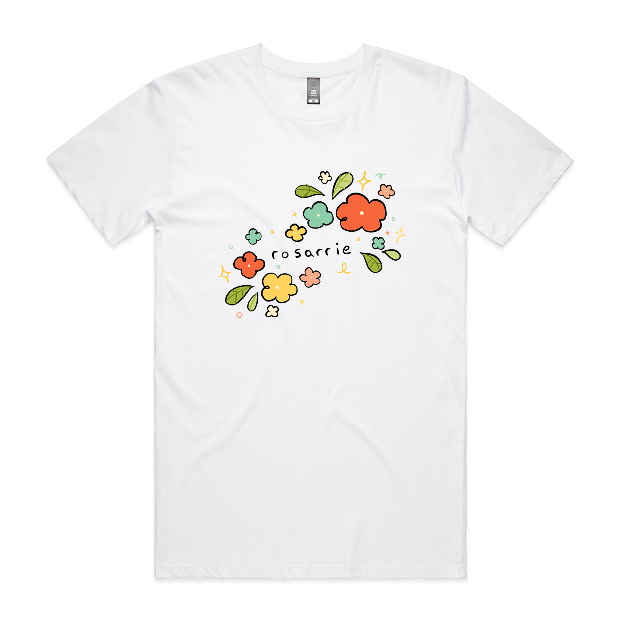 Rosarrie Flowers Tee
