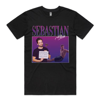 Sebastian Stan Retro Tee