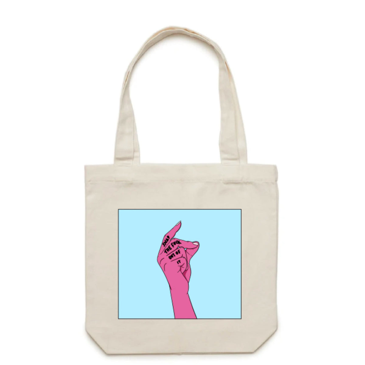 Snap Tote tote bag by Lonely Kids Club