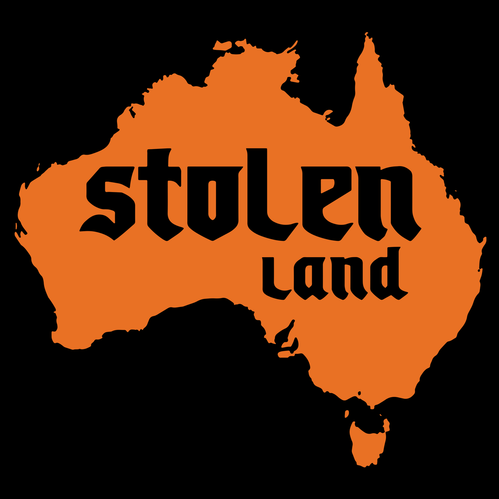 Stolen Land Tote tote bag by Lonely Kids Club