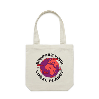 Support Your Local Planet Tote
