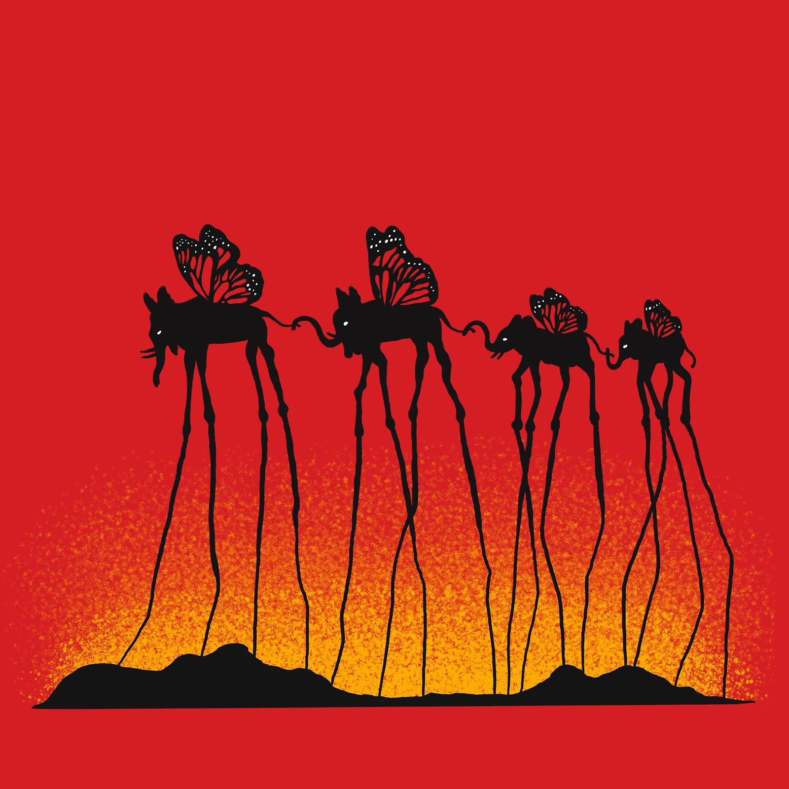 The Elephant Family t-shirt by Lonely Kids Club