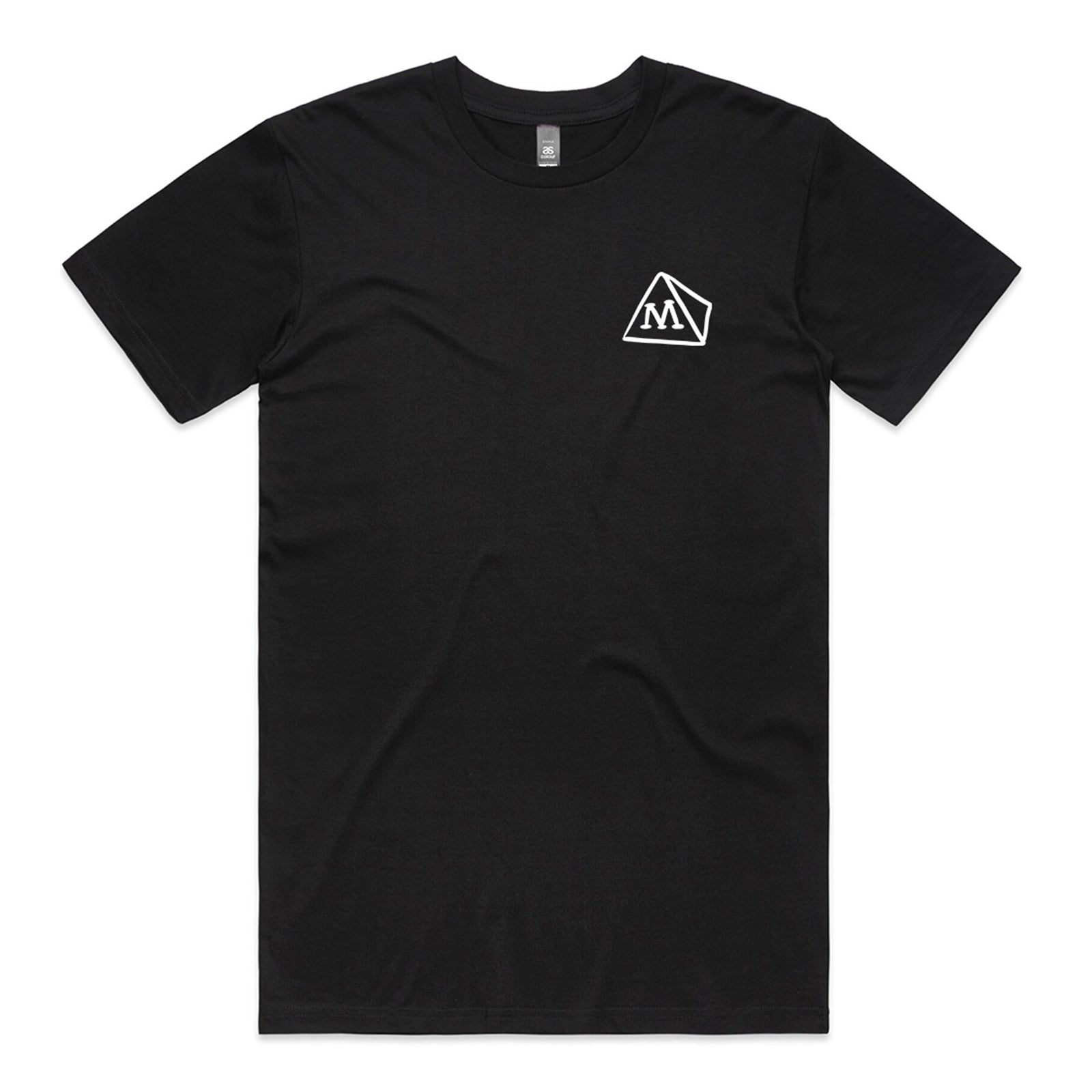 Black unisex t-shirt with The Mummy graphic by Lonely Kids Club