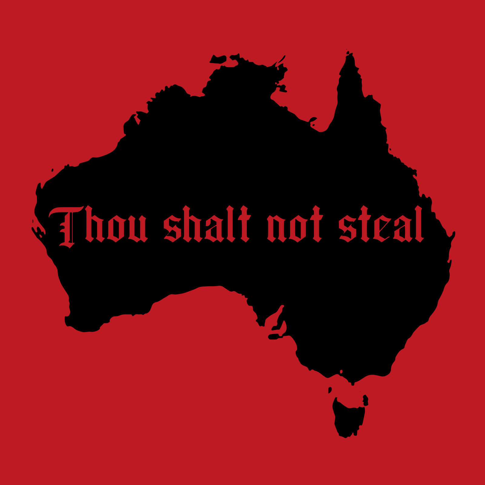 Thou Shalt Not Steal Kids Tee