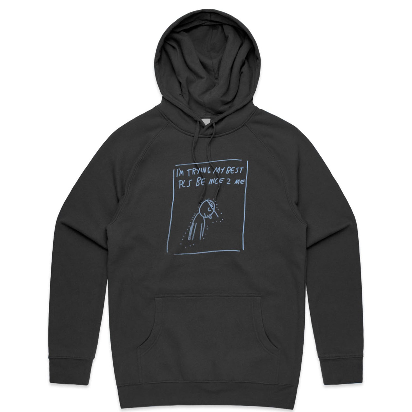 Trying My Best Hoodie hoodie by Lonely Kids Club