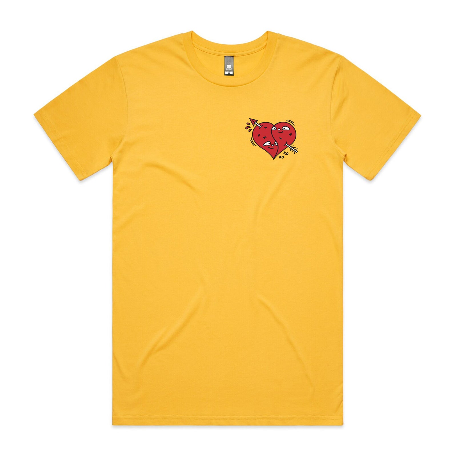 Two Hearts t-shirt by Lonely Kids Club