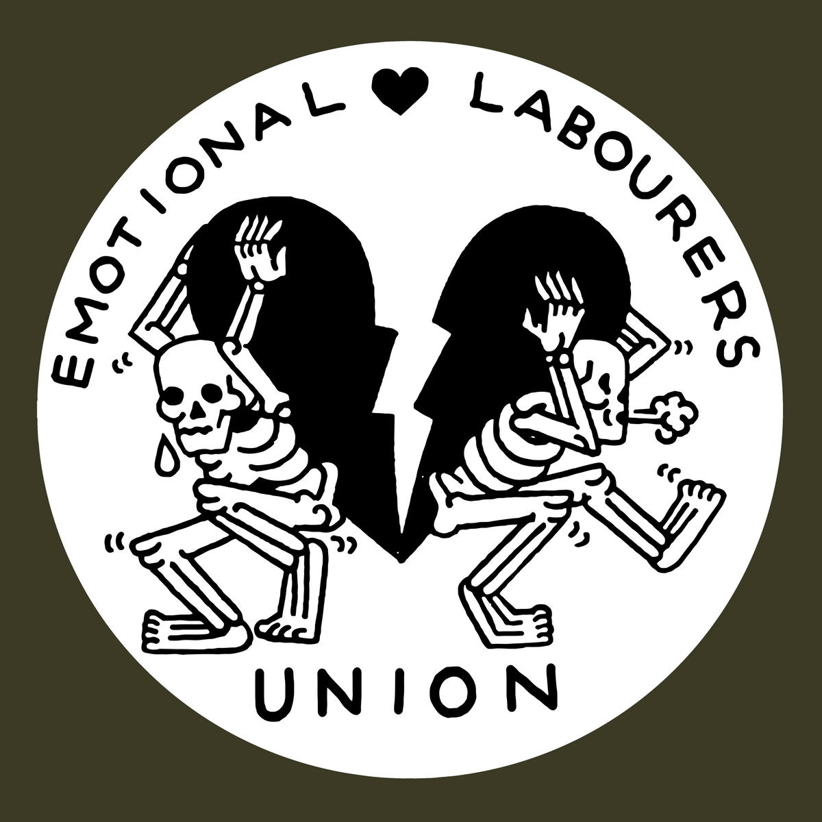 Emotional Labourer's Union Hoodie hoodie by Lonely Kids Club
