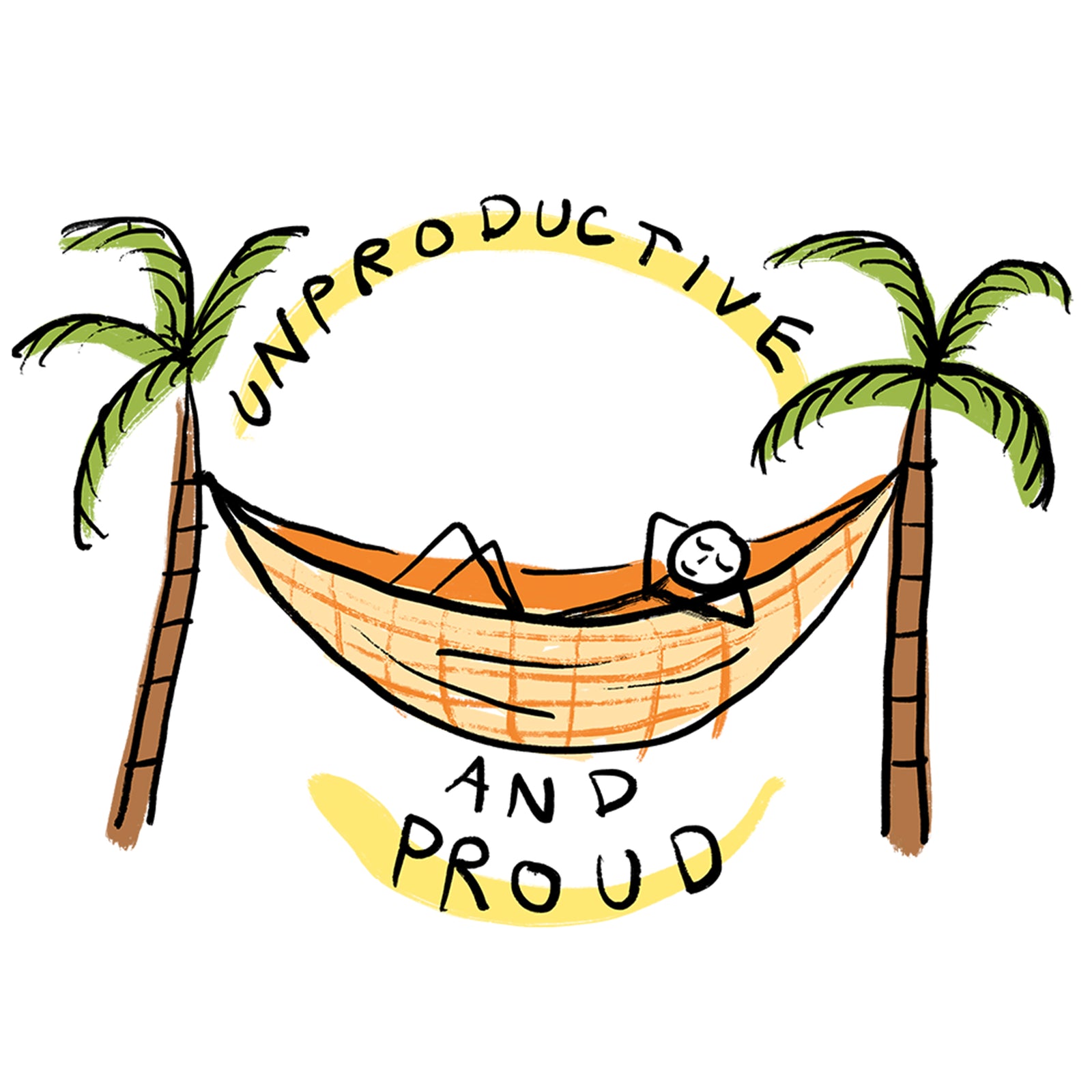 Unproductive t-shirt by Lonely Kids Club
