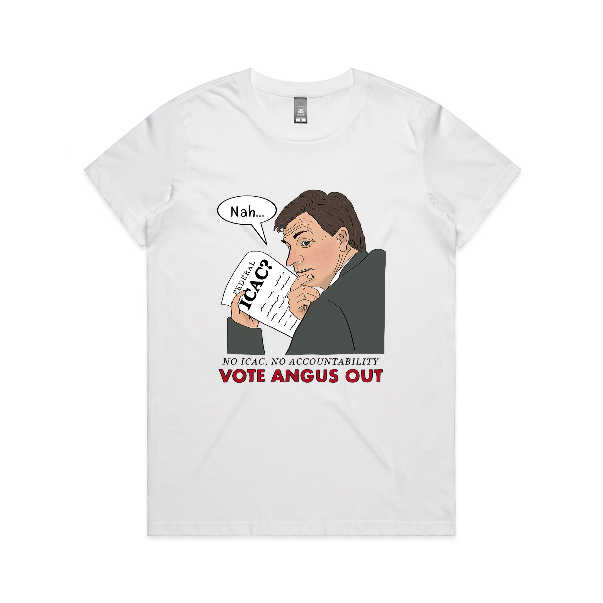 Vote Angus Out Tee