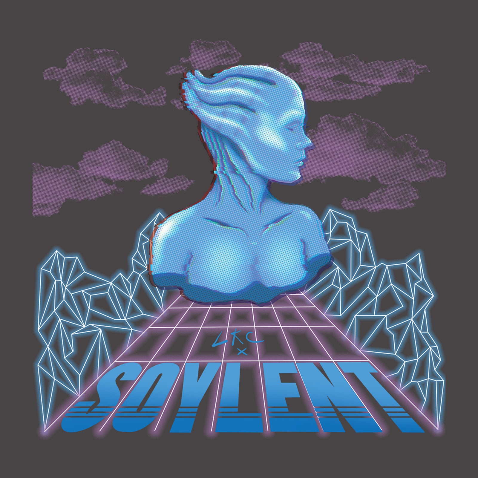 Vaporwave Liara Hoodie hoodie by Lonely Kids Club