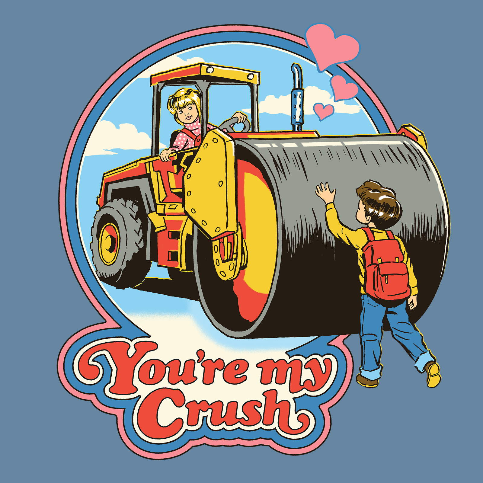 You're My Crush Tote tote bag by Lonely Kids Club