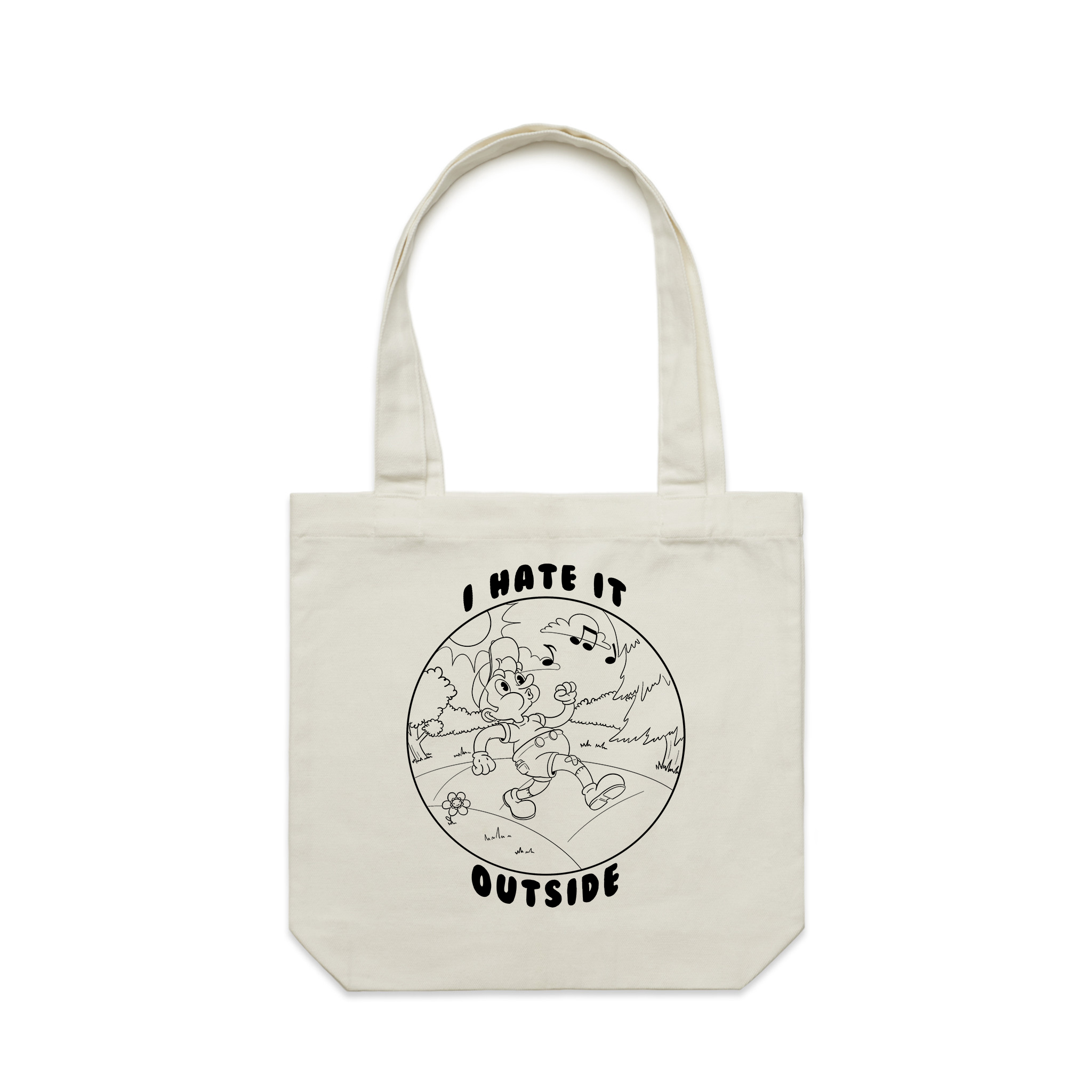 I Hate It Outside Tote