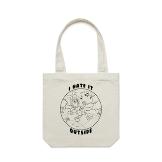 I Hate It Outside Tote