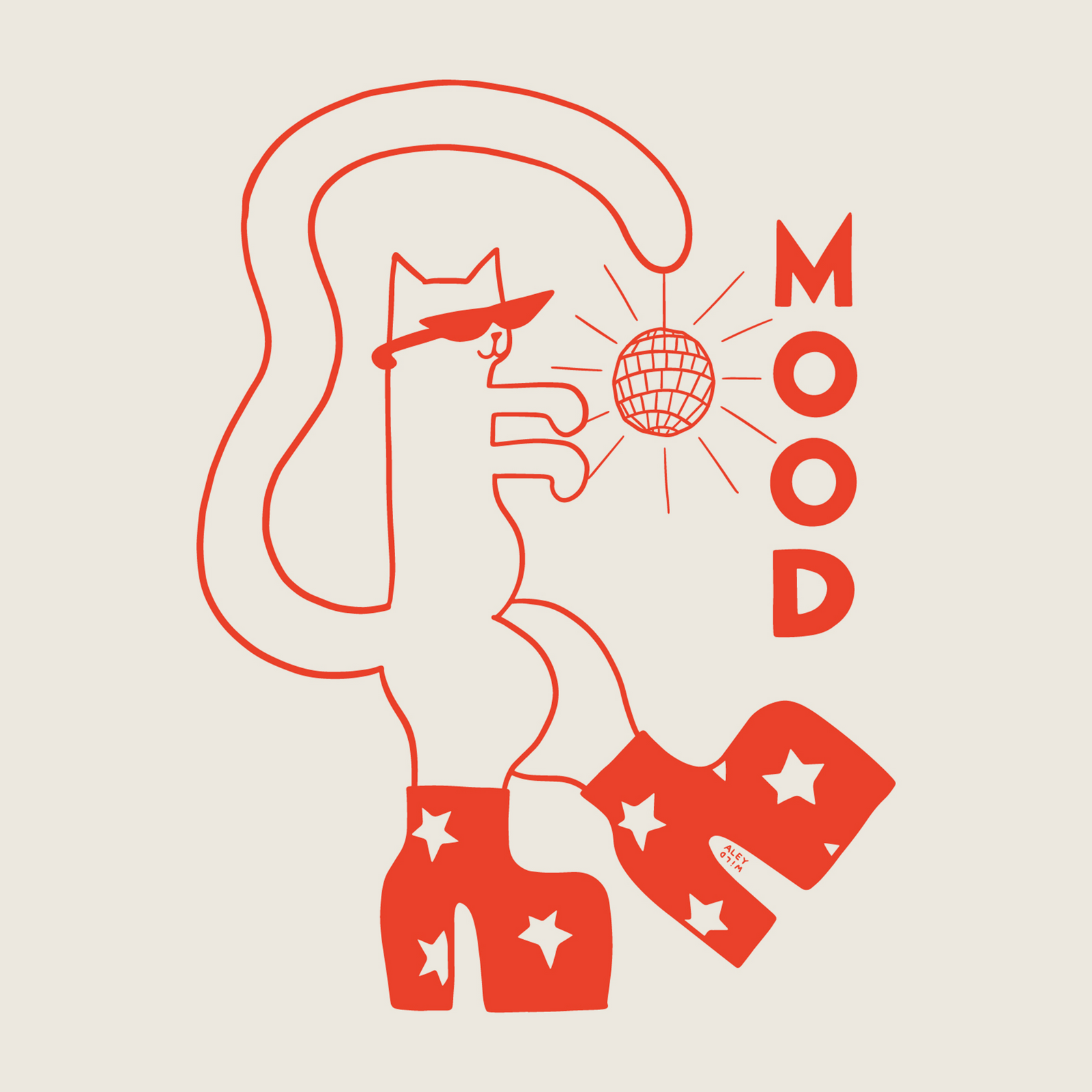 Mood Cat Shorts shorts by Lonely Kids Club