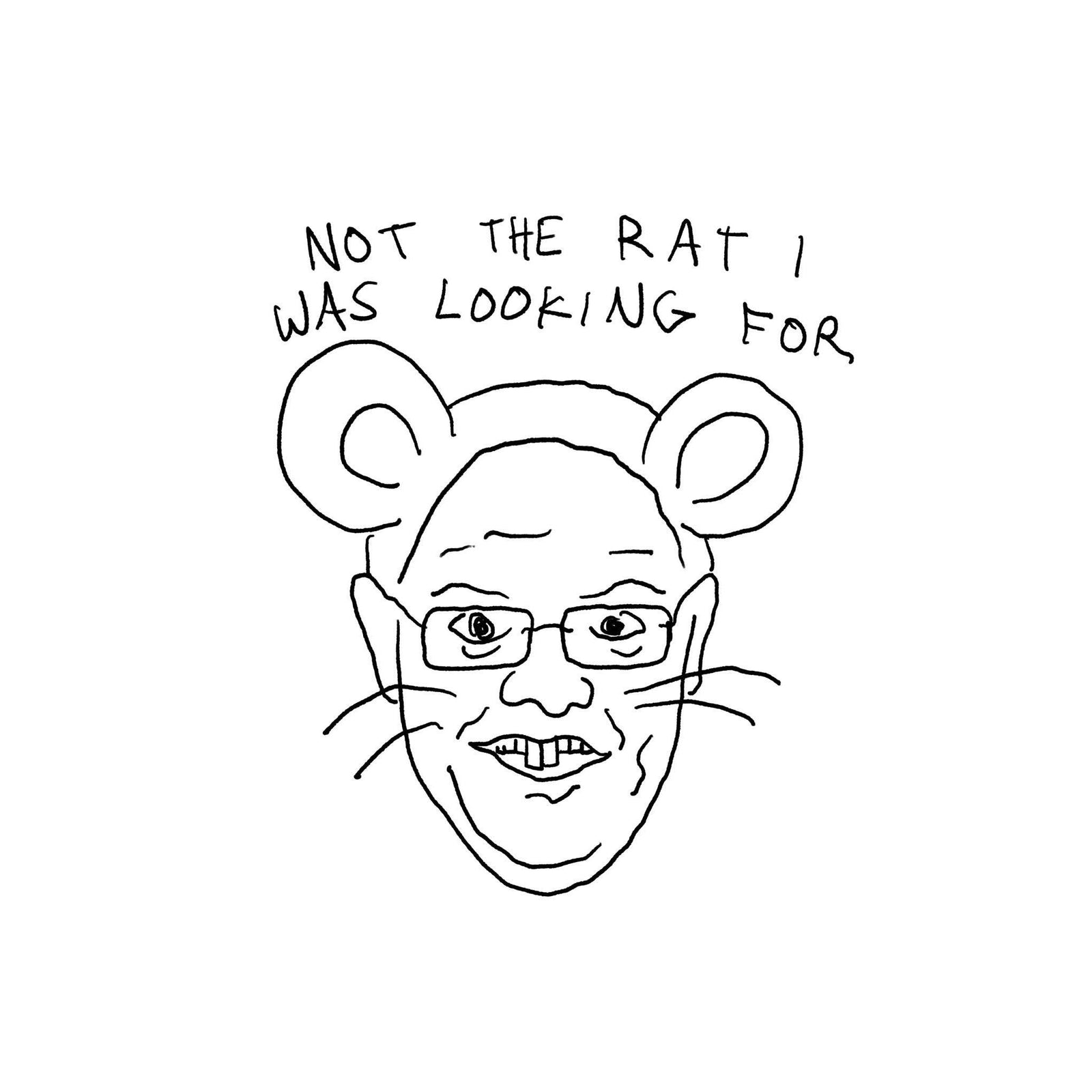 Rat t-shirt by Lonely Kids Club