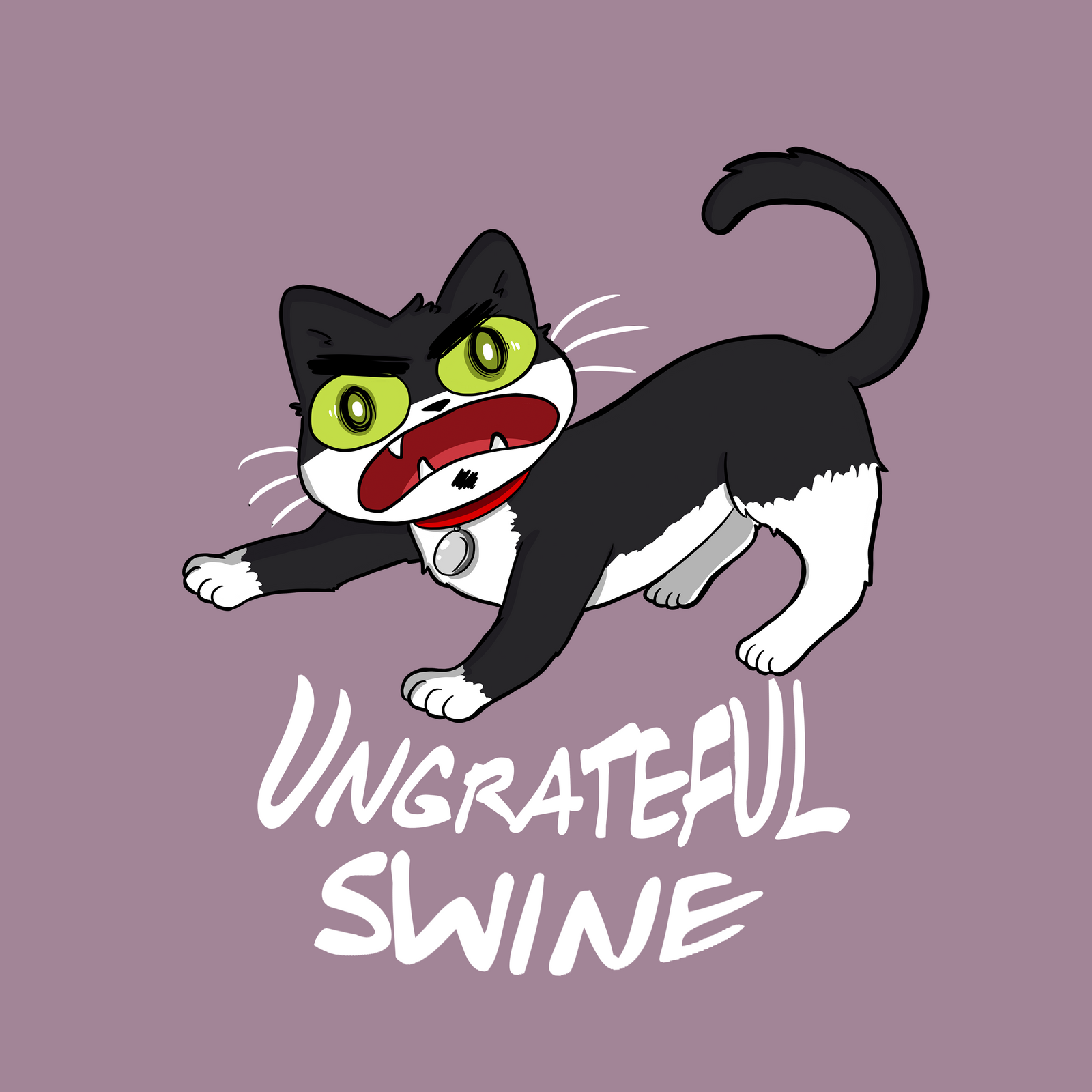 Ungrateful Swine t-shirt by Lonely Kids Club
