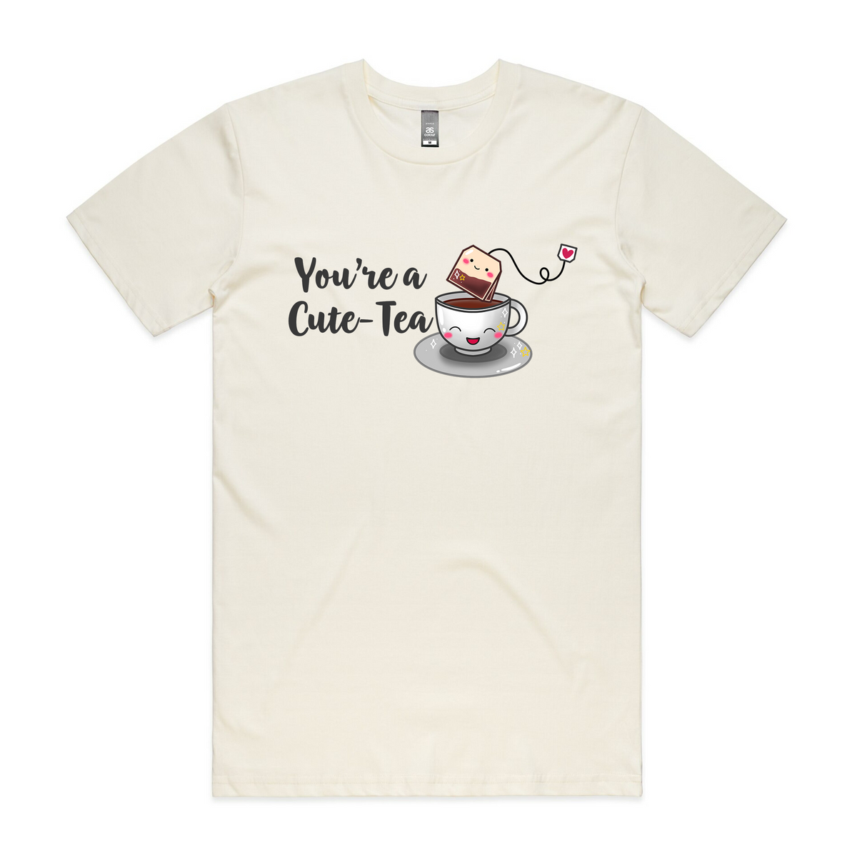Cute-Tea Tee with original artwork by Nichameleon