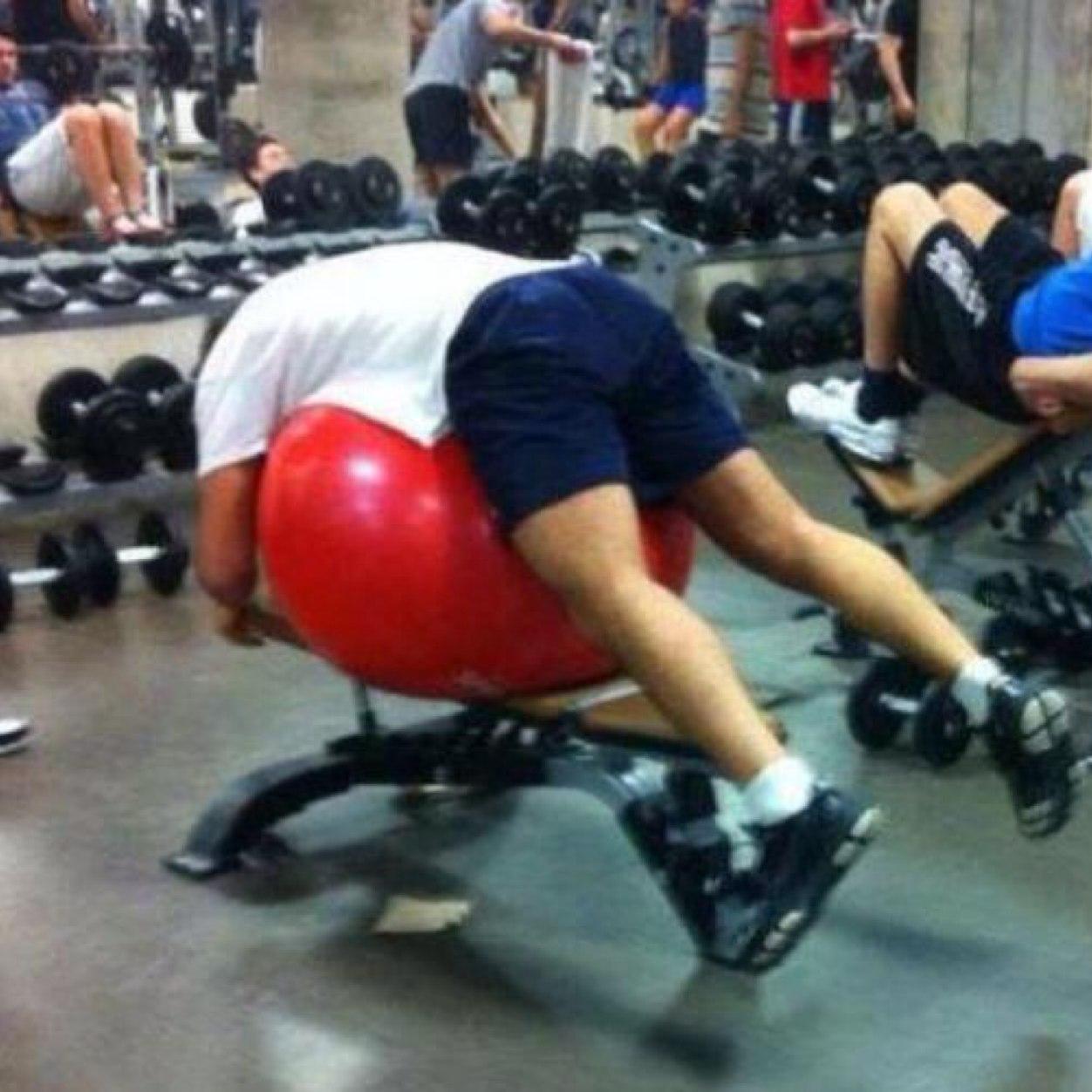 Awkward Gym Moment