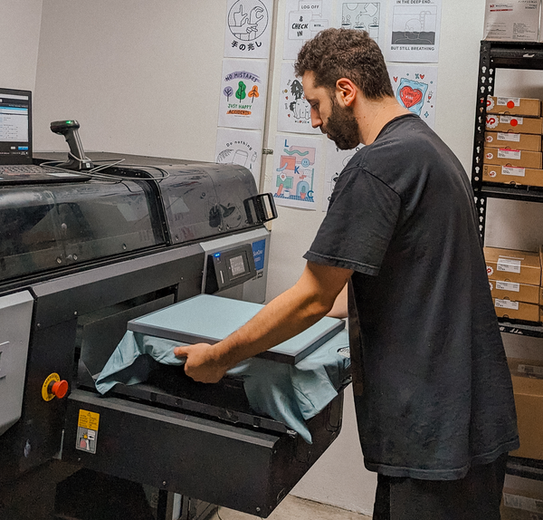 How our graphic tees are actually made