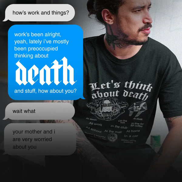 Thinking about death