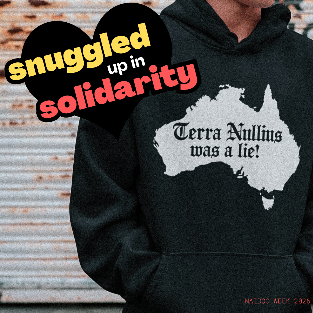 Snuggled up in solidarity