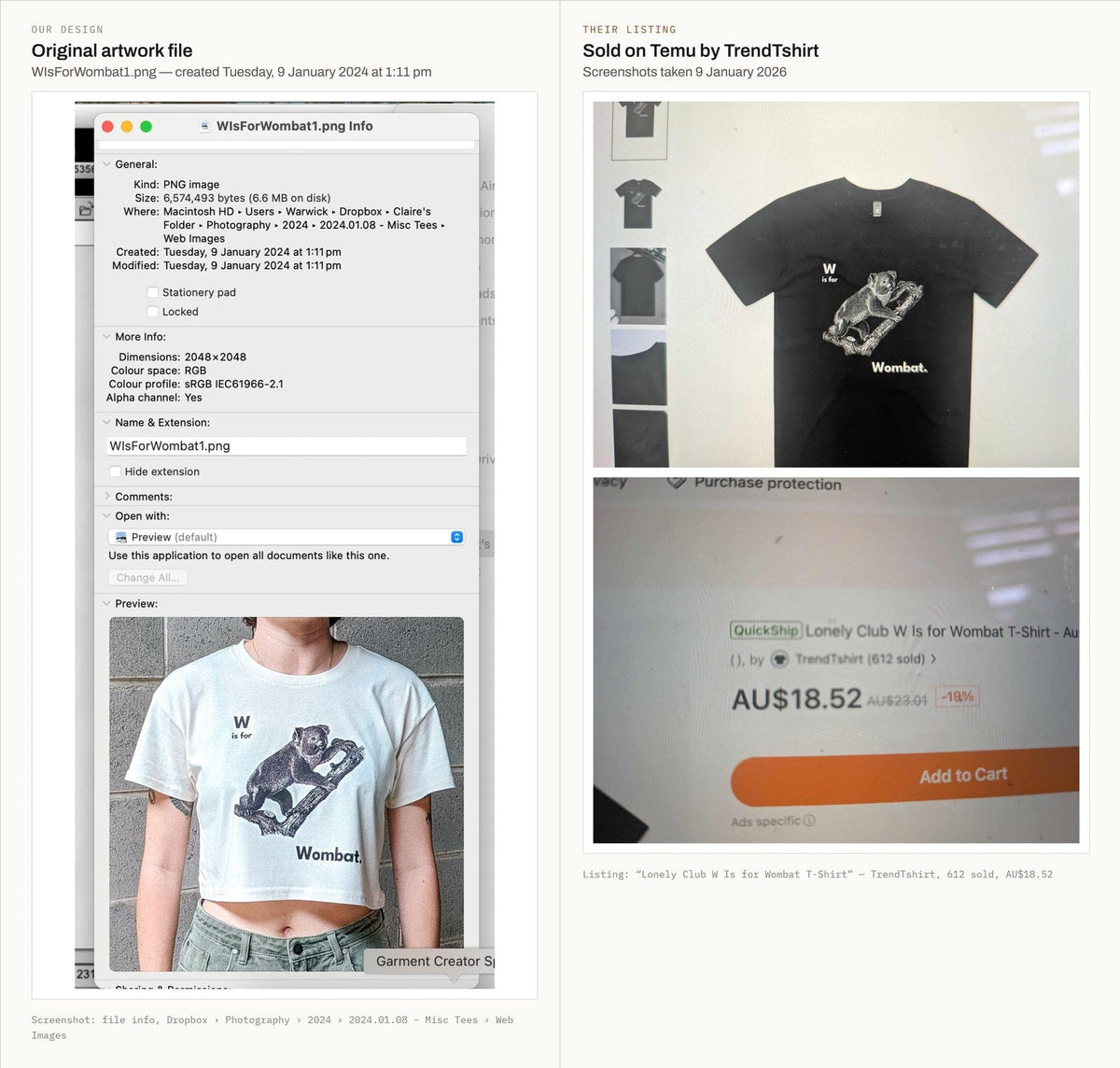 How To Report Copied Products On Temu
