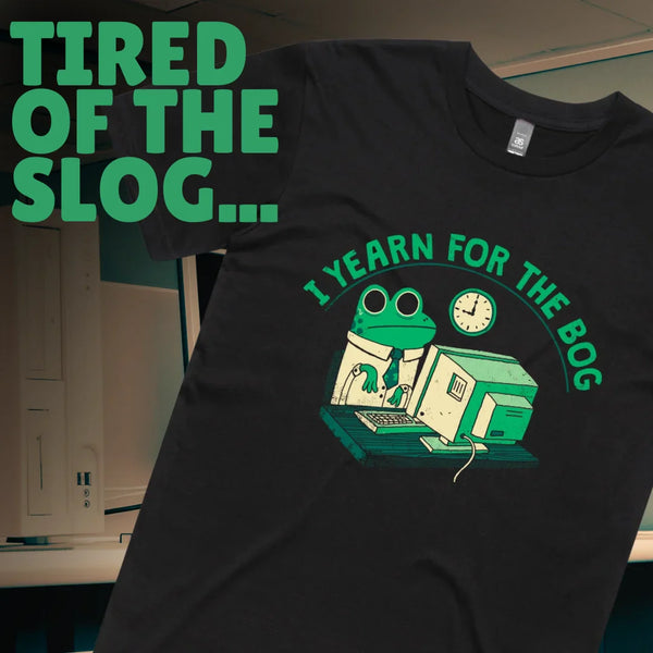 I yearn for the bog: dark and twisted tees