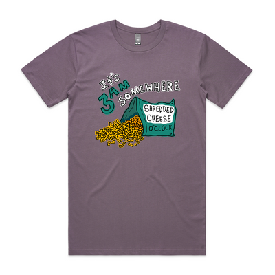 3am Somewhere Tee by Lonely Kids Club. All clothing from our T-shirts to our shorts and hoodies are ethically made, and printed packed and shipped from Sydney.