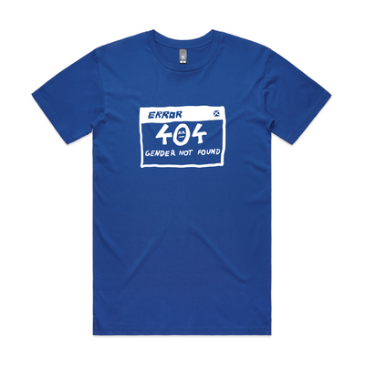 404 Tee by Lonely Kids Club. All clothing from our T-shirts to our shorts and hoodies are ethically made, and printed packed and shipped from Sydney.