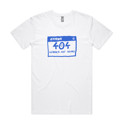 404 Tee by Lonely Kids Club. All clothing from our T-shirts to our shorts and hoodies are ethically made, and printed packed and shipped from Sydney.